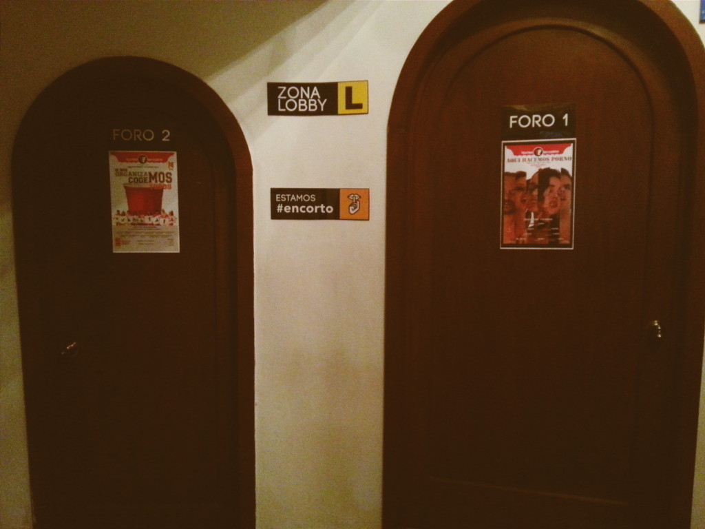 Tiny rooms where plays are played, Teatro en Corto, Mexico City