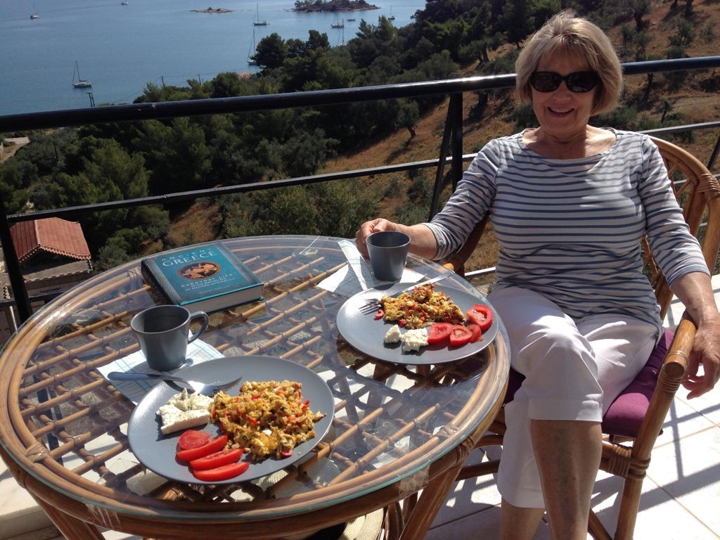 Exploring local food. Betty has mastered some great recipes!