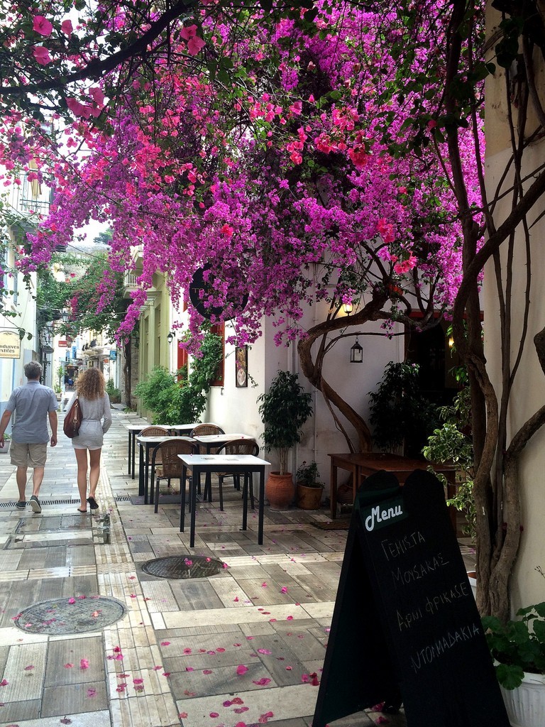 Wandering through the streets of Nafplion