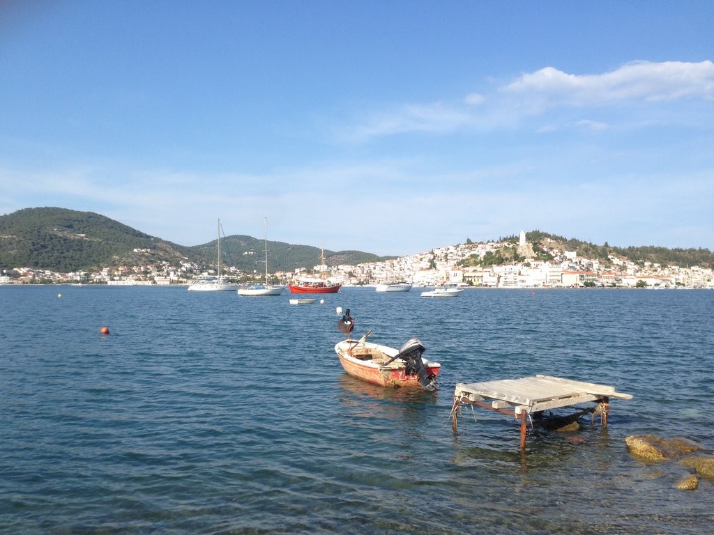 Stunning view of Poros islands