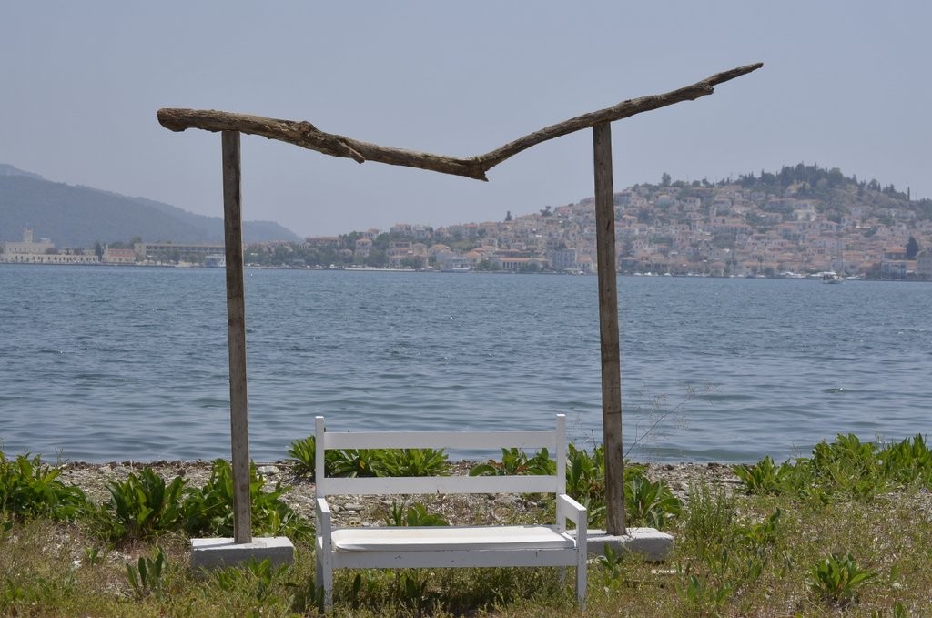 Poros - view from old Galatas