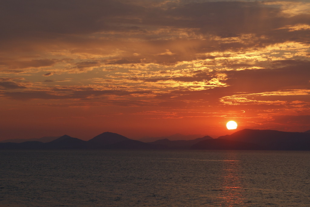 Unforgettable sunsets on Hydra