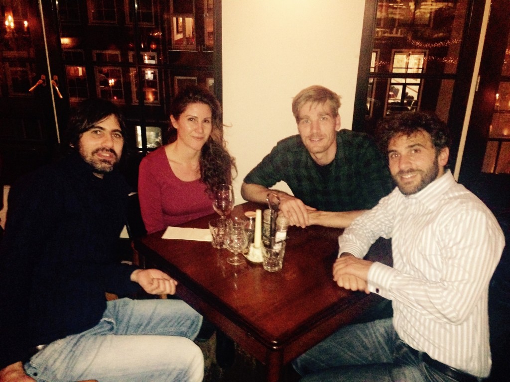 Live-Bio family in Netherlands - from left: Ivan, Naomi, Heilke, Periklis