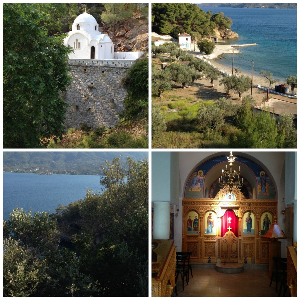 Monastery on Poros island