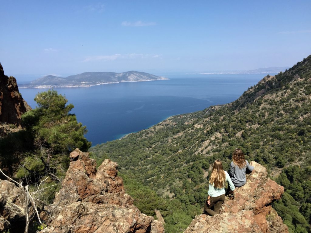 Methana - view from the volcano