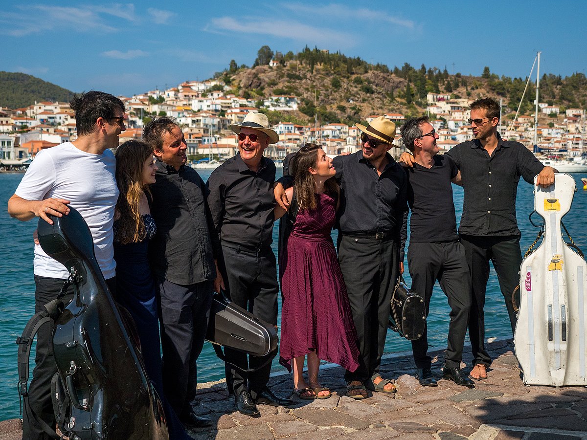 Saronic Chamber Music Festival musicians in Galatas, Poros