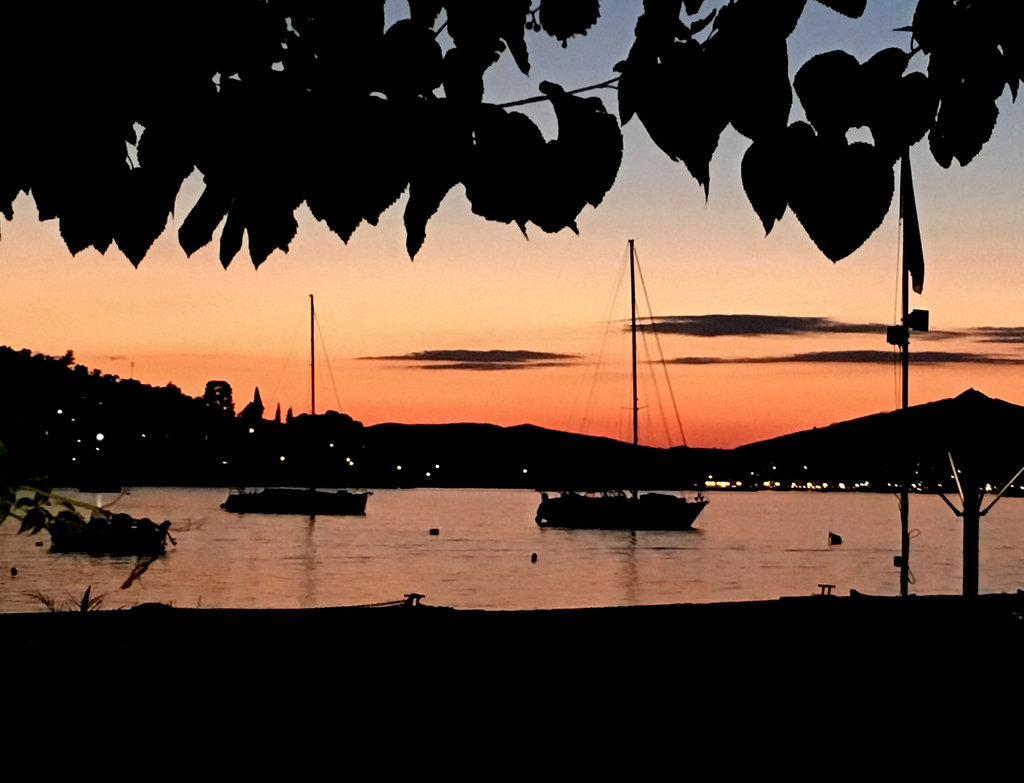 Beautiful sunsets of Poros