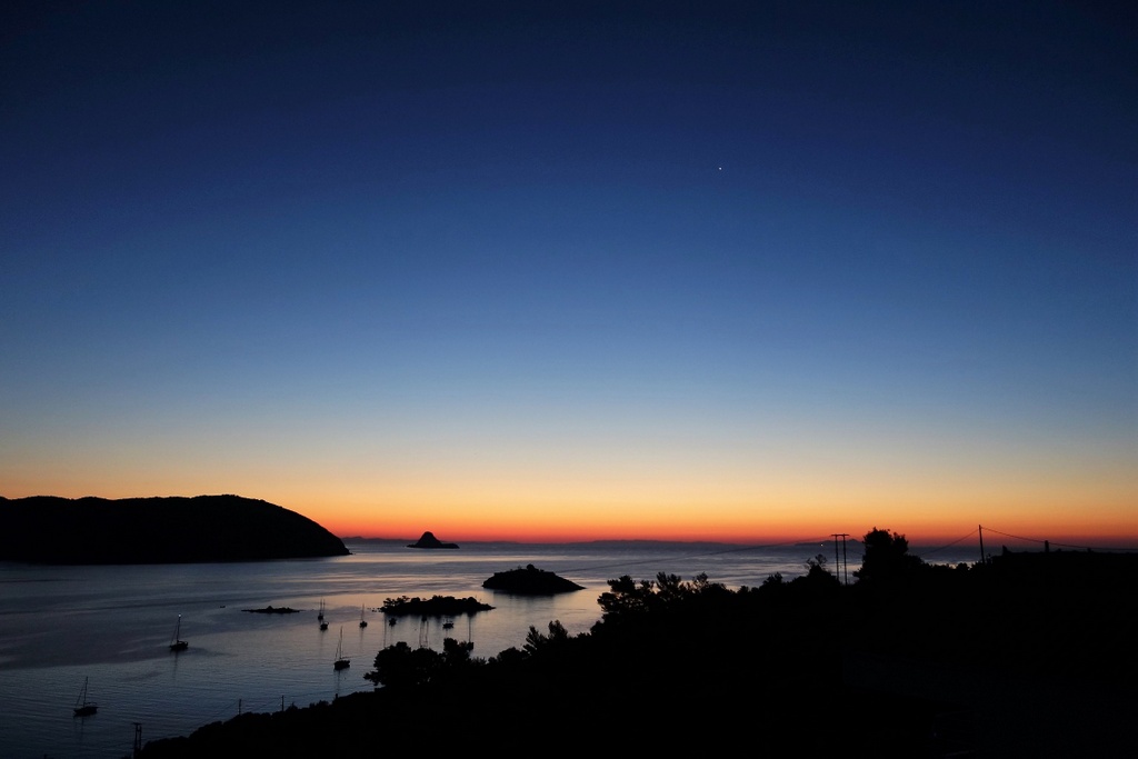 Sunrise as seen from Live-Bio, Greece