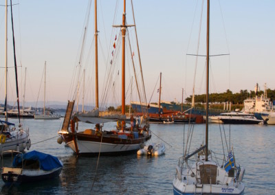 Spetses old harbour