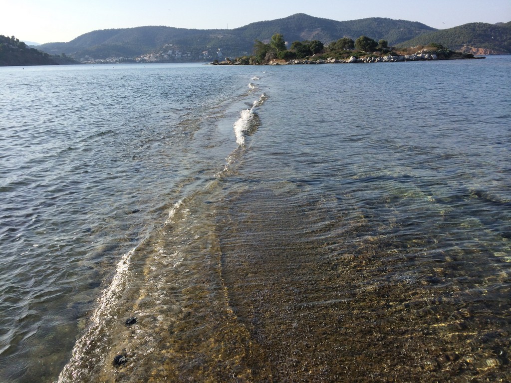 Walking on water to Lazaretto