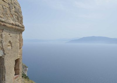 Nafplio view from the Palamidi castle