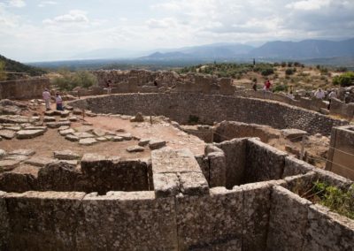 The ancient graves of Mycenae