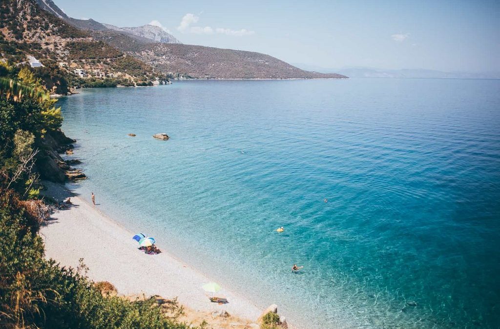 Votsalakia "super beach" in Troizina