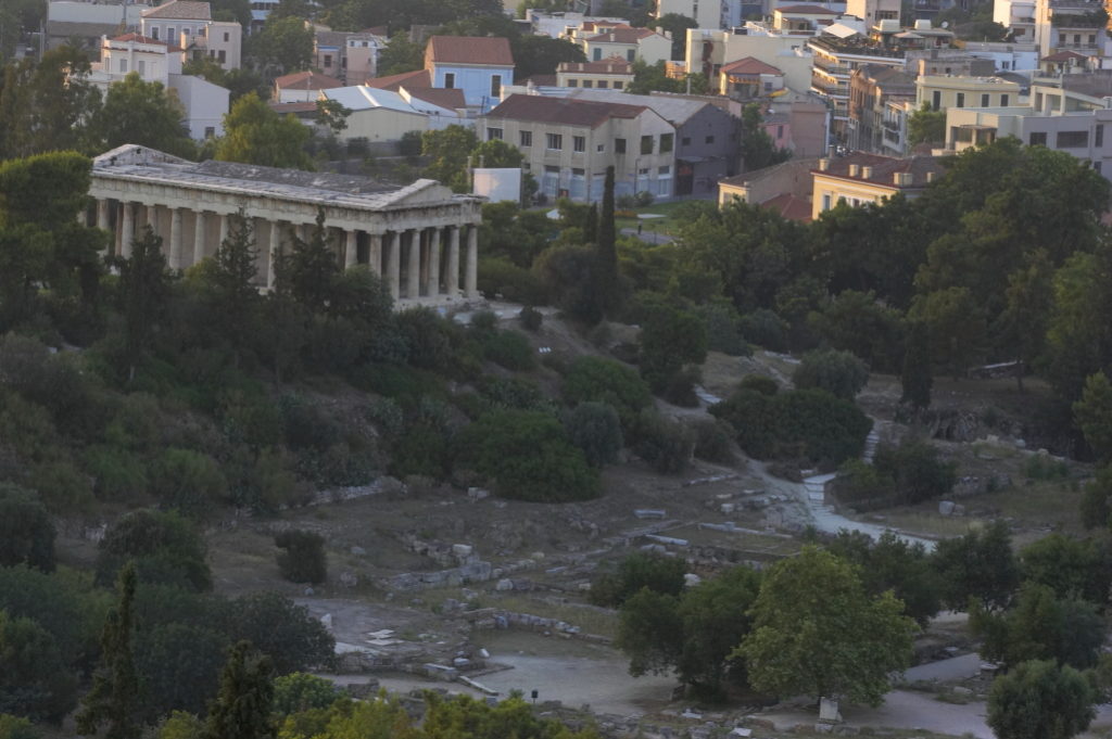 Live-Bio The temple of Hephaestus (Thission)