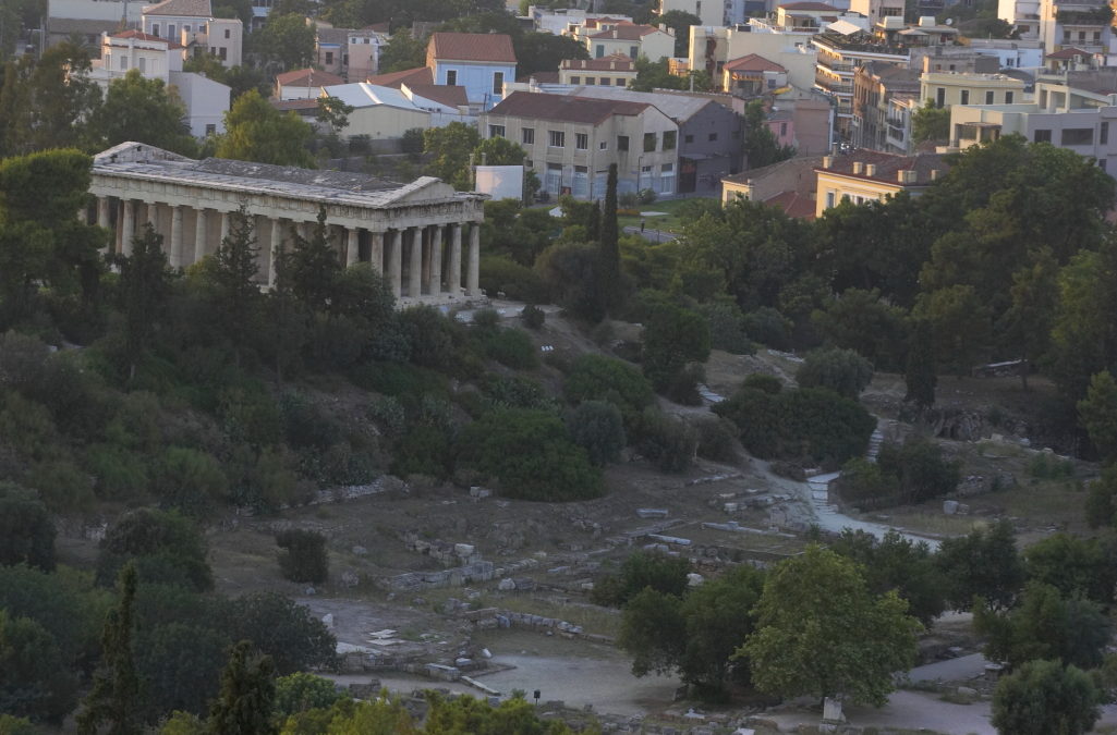 Live-Bio The temple of Hephaestus (Thission)