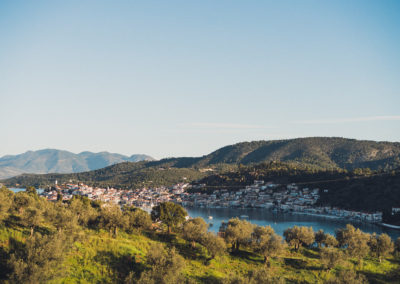 Live-Bio view on Poros in spring