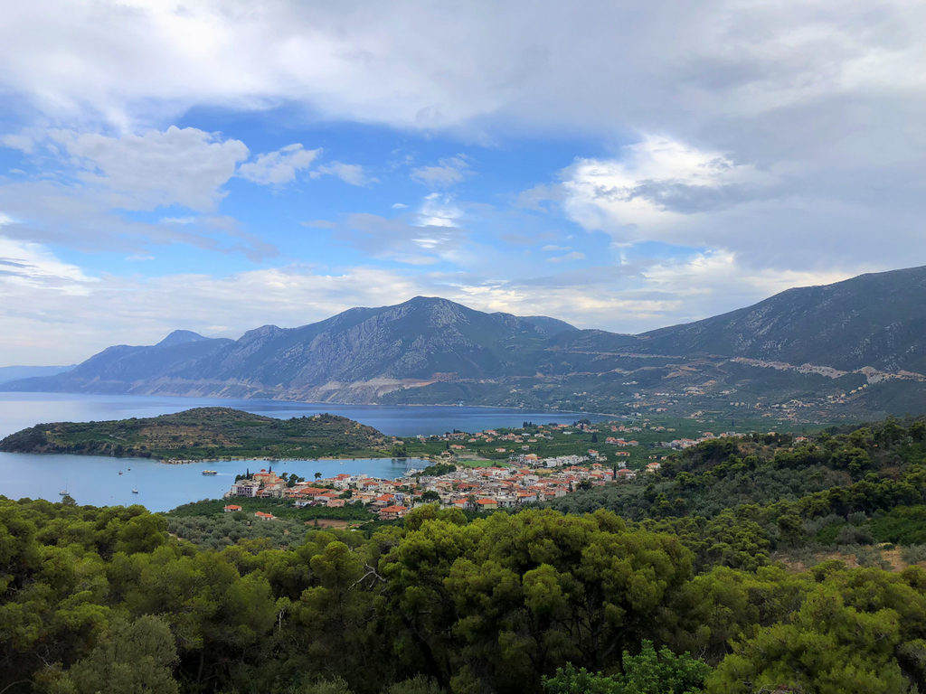 Ancient Epidaurus town