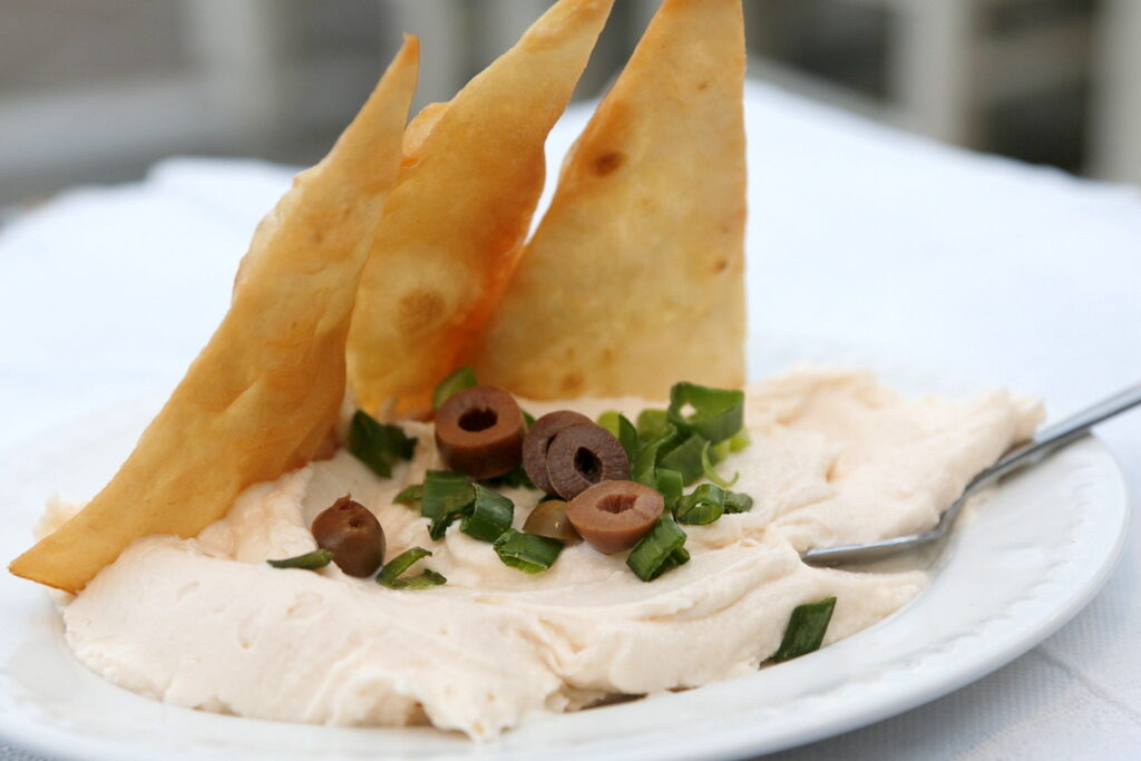 Taramosalata (fish roe dip)