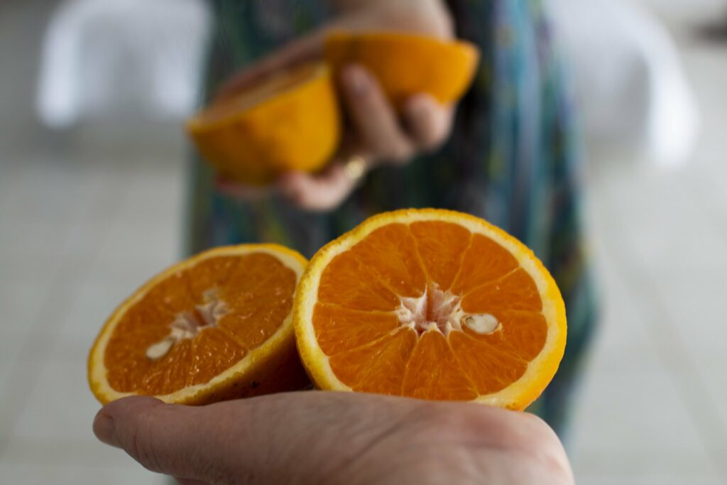 Pomarańcze maja tu inny smak