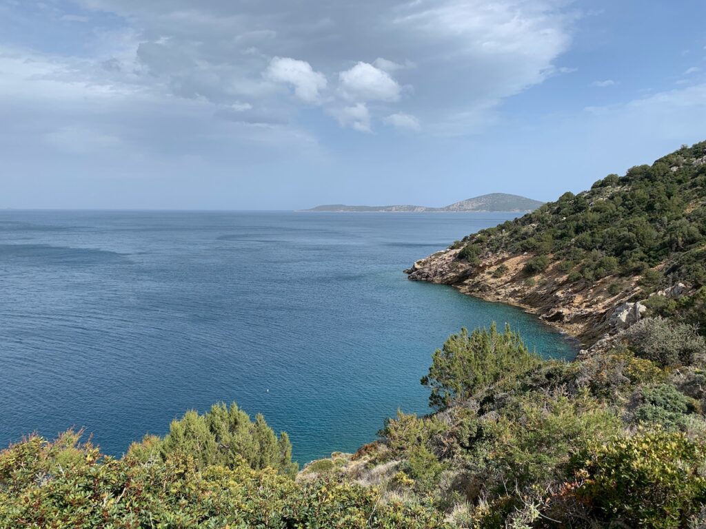 View from the Poros lighthouse