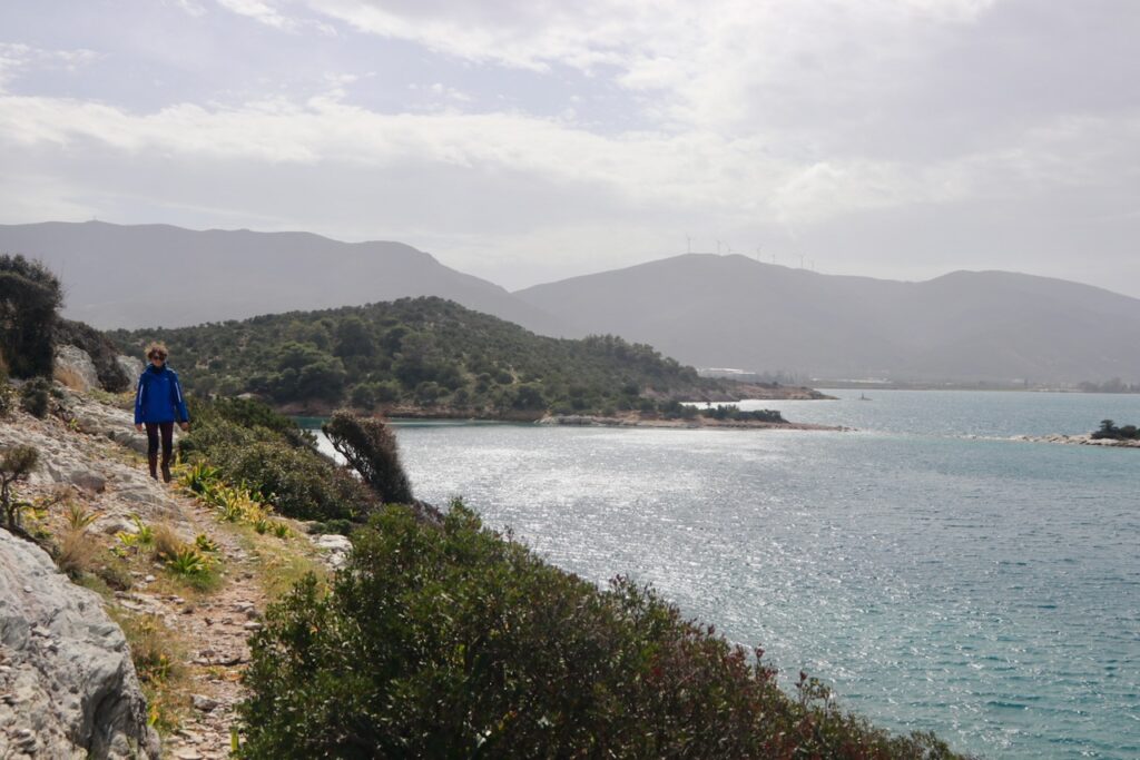 Hiking on Poros