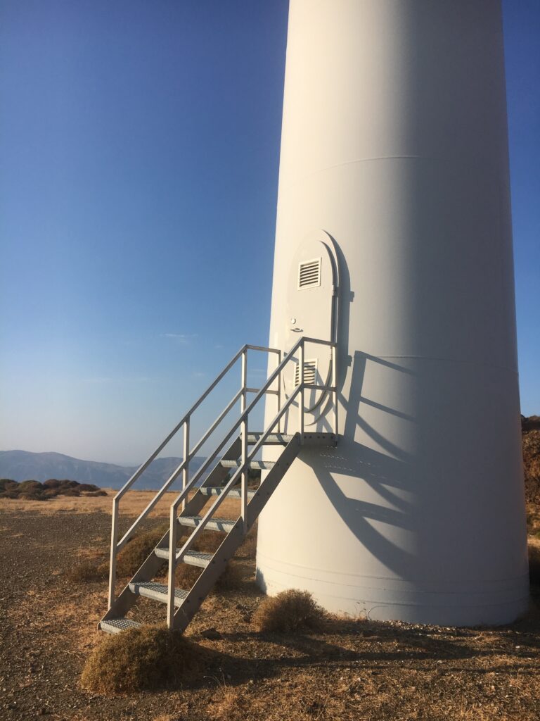 The mighty turbines up close and personal